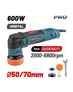 BORMANN PRO BCP3050 ΑΛΟΙΦΑΔΟΡΟΣ ΕΚΚΕΝΤΡΟΣ 600W, /,2000-6800rpm, ΜΕ ΠΡΟΕΚΚΙΝΗΣΗ 75mm