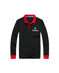 ΜΠΛΟΥΖΑ ΠΟΛΟ ΜΑΚΡΥΜΑΝΙΚΗ UNISEX ΜΑΥΡΟ ΧΡΩΜΑ 3 EXTRA LARGE ΜΕΓΕΘΟΣ