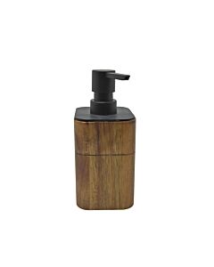 DISPENSER ΞΥΛΙΝΟ ΜΕ ΜΑΥΡΗ ΜΑΤ ΑΝΤΛΙΑ 7,6x7,6x17,5cm