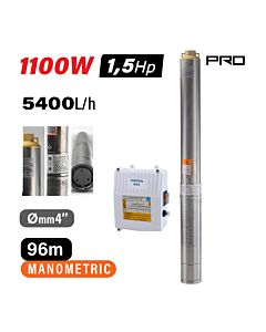 NAKAYAMA PRO SP6200 ΑΝΤΛΙΑ ΠΗΓΑΔΙΟΥ 4'' 1.5HP