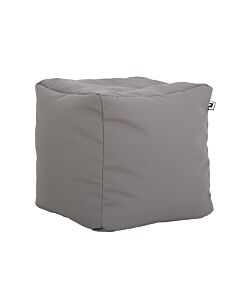 ΤΕΤΡΑΓΩΝΟ ΠΟΥΦ-ΣΚΑΜΠΟ CUBE ΓΚΡΙ ΧΡΩΜΑ 40x40x40cm
