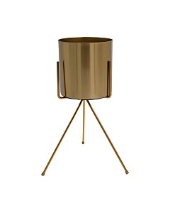ΜΕΤΑΛΛΙΚΟ ΚΗΡΟΠΗΓΙΟ FL8371 ΜΠΡΟΝΖΕ ΧΡΩΜΑ 15x15x32cm