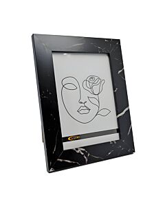 ΚΟΡΝΙΖΑ ΞΥΛΙΝΗ ΜΑΥΡΟ ΜΑΡΜΑΡΟ 13x18cm