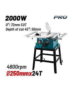 BORMANN PRO BTS2850 ΔΙΣΚΟΠΡΙΟΝΟ ΔΑΠΕΔΟΥ 2000W