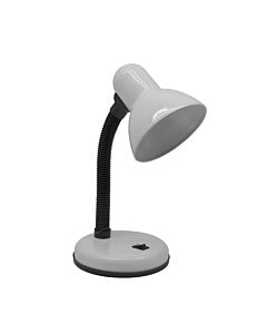 ΦΩΤΙΣΤΙΚΟ ΓΡΑΦΕΙΟΥ ΜΕΤΑΛΛΙΚΟ ΓΚΡΙ (E27-40W) 30cm