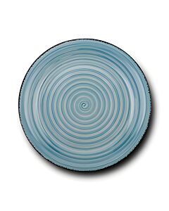 ΠΙΑΤΟ ΡΗΧΟ STONEWARE LINES FADED BLUE 27cm