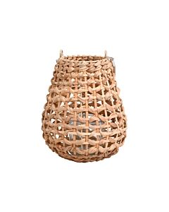 ΦΑΝΑΡΙ ΨΑΘΙΝΟ BOHO FL017 ΦΥΣΙΚΟ ΧΡΩΜΑ 19x22cm