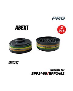 BORMANN PRO BPP2466-2 ΦΙΛΤΡΟ ΜΑΣΚΑΣ ΑΕΡΙΩΝ & ΑΤΜΩΝ ΑΒΕΚ1 2τμχ (ΚΑΤΑΛΛΗΛΟ ΓΙΑ BPP2460-BPP2462)