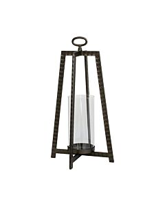 ΜΕΤΑΛΛΙΚΟ ΚΗΡΟΠΗΓΙΟ FL272 ΜΑΥΡΟ ΧΡΩΜΑ 30x30x56cm