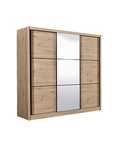ΝΤΟΥΛΑΠΑ NAVARA ΜΕ ΚΑΘΡΕΦΤΗ 245 OG ARTISAN OAK 242x60x215,5cm
