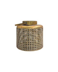 ΜΕΤΑΛΛΙΚΟ ΦΑΝΑΡΙ FL811 ΧΡΥΣΟ ΑΝΤΙΚΕ ΧΡΩΜΑ 23x22cm