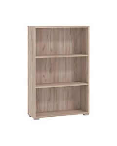 ΒΙΒΛΙΟΘΗΚΗ TOMAR 3 GREY OAK 70x24,5x107,5cm