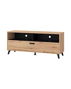 ΕΠΙΠΛΟ ΤΗΛΕΟΡΑΣΗΣ UMBRIA TV 140 ARTISAN-ΜΑΥΡΟ 137x40x57cm