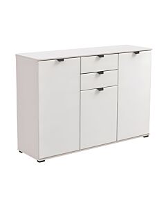ΚΟΜΟΤΑ-ΜΠΟΥΦΕΣ DUERO 3K2F ΛΕΥΚΟ ΧΡΩΜΑ 135x40x95cm