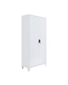 ΜΕΤΑΛΛΙΚΗ ΝΤΟΥΛΑΠΑ EVERET ΛΕΥΚΟ ΧΡΩΜΑ 90x40x190cm