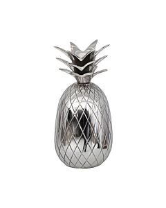 ΜΕΤΑΛΛΙΚΟ ΔΙΑΚΟΣΜΗΤΙΚΟ PINEAPPLE ΝΙΚΕΛ ΧΡΩΜΑ 10x10x21cm