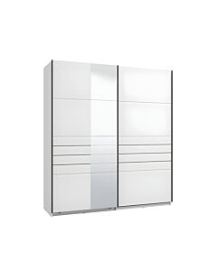 ΝΤΟΥΛΑΠΑ VEYMONT 200 OG H217 ΛΕΥΚΟ ΧΡΩΜΑ 195x61x218cm