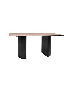 ΤΡΑΠΕΖΙ ΤΡΑΠΕΖΑΡΙΑΣ PREMIUM 2 RUSTIC OAK ΧΡΩΜΑ 160x90x75cm