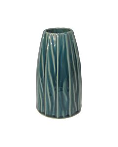 ΚΕΡΑΜΙΚΟ ΒΑΖΟ 606055 ΠΡΑΣΙΝΟ ΧΡΩΜΑ SLS 12x12x20,3cm