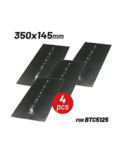ΣΕΤ 4τμχ BORMANN PRO BTC5127 ΛΕΠΙΔΕΣ ΦΙΝΙΡΙΣΜΑΤΟΣ ΛΕΙΑΝΤΗΡΑ ΔΑΠΕΔΟΥ, ΓΙΑ BTC5125