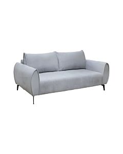 ΤΡΙΘΕΣΙΟΣ ΚΑΝΑΠΕΣ VELTON ΓΚΡΙ ΧΡΩΜΑ 222x95x92cm