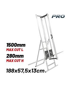 BORMANN PRO BTC6030 ΚΟΦΤΗΣ ΠΕΤΡΟΒΑΜΒΑΚΑ, ΚΟΠΗ , ΣΚΕΛΕΤΟΣ ΑΛΟΥΜΙΝΙΟΥ 150x28cm