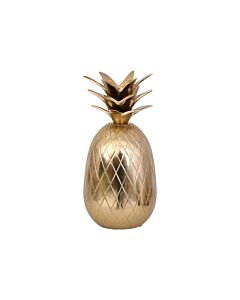 ΜΕΤΑΛΛΙΚΟ ΔΙΑΚΟΣΜΗΤΙΚΟ PINEAPPLE ΧΡΥΣΟ ΧΡΩΜΑ 9x9x17cm