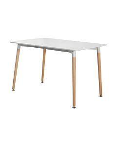 ΤΡΑΠΕΖΙ ΤΡΑΠΕΖΑΡΙΑΣ 901-2 ΛΕΥΚΟ ΧΡΩΜΑ 140x80x75cm