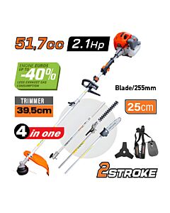 NAKAYAMA PS5170 ΠΟΛΥΜΗΧΑΝΗΜΑ ΒΕΝΖΙΝΗΣ 4 ΣΕ 1,51,7CC,2,1HP, ΛΑΜΑ , ΑΛΥΣΙΔΑ 3/8LP,1,3mm & ΠΡΟΕΚΤΑΣΗ 25cm