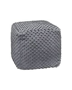 ΤΕΤΡΑΓΩΝΟ ΠΟΥΦ FL481 ΓΚΡΙ ΧΡΩΜΑ 45x45x45cm