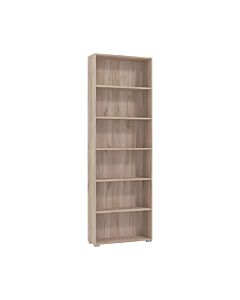 ΒΙΒΛΙΟΘΗΚΗ TOMAR 6 GREY OAK 70x24,5x211,5cm