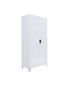 ΜΕΤΑΛΛΙΚΗ ΝΤΟΥΛΑΠΑ VALJA ΛΕΥΚΟ ΧΡΩΜΑ 90x45x190cm