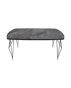 ΤΡΑΠΕΖΑΚΙ ΣΑΛΟΝΙΟΥ DIAMOND GREY MARBLE 100x66x42cm