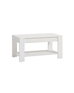 ΤΡΑΠΕΖΑΚΙ ΣΑΛΟΝΙΟΥ CLENT ΛΕΥΚΟ ΧΡΩΜΑ 90x50x45cm