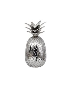 ΜΕΤΑΛΛΙΚΟ ΔΙΑΚΟΣΜΗΤΙΚΟ PINEAPPLE ΝΙΚΕΛ ΧΡΩΜΑ 9x9x17cm