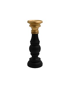 ΚΗΡΟΠΗΓΙΟ POLYRESIN FL39324 ΜΑΥΡΟ-ΧΡΥΣΟ ΧΡΩΜΑ 10x25cm