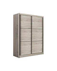ΝΤΟΥΛΑΠΑ NAVARA 165 GREY OAK 166x60x215,5cm