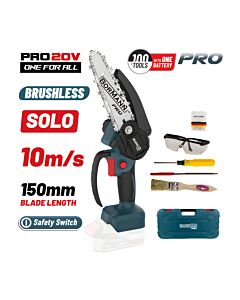 BORMANN PRO BBP3916C ΚΛΑΔ ΑΛΥΣΟΠΡΙΟΝΟ ΜΠΑΤΑΡΙΑΣ 20V, BRUSHLESS, ΛΑΜΑ , ,1/41.1mm 37ΟΔ /S 11m