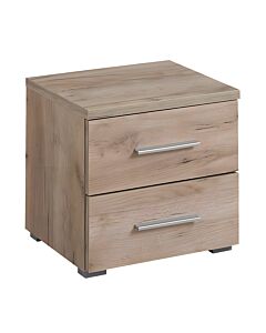 ΚΟΜΟΔΙΝΟ UNI NO2F GREY OAK 44,5x33,5x43cm