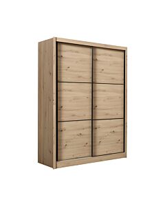 ΝΤΟΥΛΑΠΑ NAVARA 165 ARTISAN OAK 166x60x215,5cm