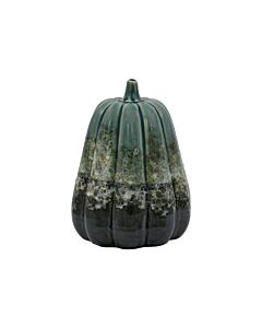 ΚΕΡΑΜΙΚΟ ΔΙΑΚΟΣΜΗΤΙΚΟ PUMPKIN ΠΡΑΣΙΝΟ-ΓΚΡΙ ΧΡΩΜΑ 12x16cm