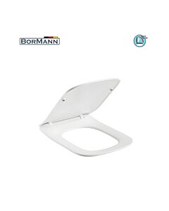 BORMANN BTW1080 ΚΑΛΥΜΜΑ ΛΕΚΑΝΗΣ LEO SOFT CLOSE, DUROPLAST, 2.1kg 445x340mm