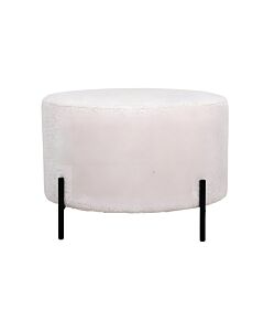 ΣΤΡΟΓΓΥΛΟ ΣΚΑΜΠΟ KRISTAL ΚΡΕΜ ΧΡΩΜΑ 60x40cm