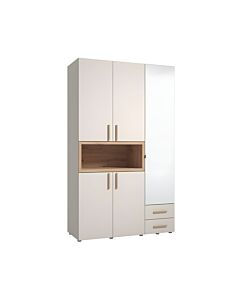 ΝΤΟΥΛΑΠΑ DONALD 3K2F1O H227 CASHMERE/ARTISAN OAK ΧΡΩΜΑ 135x57x227cm