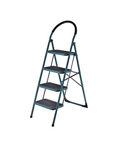 BORMANN PRO BHL6014 ΣΚΑΛΟΚΑΘΙΣΜΑ ΜΕΤΑΛΛΙΚΟ HEAVY DUTY, 4 ΣΚΑΛΙΑ, ΑΝΤΙΟΛΙΣΘΗΤΙΚΑ ΜΕ ΑΦΡΩΔΗ ΛΑΒΗ