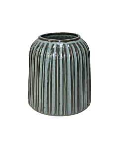 ΚΕΡΑΜΙΚΟ ΒΑΖΟ 606115 ΣΙΕΛ ΧΡΩΜΑ SLS 14x14x14,7cm