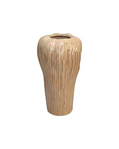 ΚΕΡΑΜΙΚΟ ΒΑΖΟ 606728 ΚΑΦΕ ΧΡΩΜΑ SLS 17,3x17x32,2cm