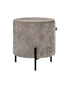 ΣΤΡΟΓΓΥΛΟ ΣΚΑΜΠΟ NEW LUX ΚΑΦΕ ΧΡΩΜΑ 33x33x38cm