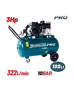 BORMANN PRO BAT5060 ΑΕΡΟΣΥΜΠΙΕΣΤΗΣ ΙΜΑΝΤΑ, 3HP,100L,322L/MIN