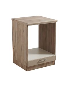 ΝΤΟΥΛΑΠΙ ΚΟΥΖΙΝΑΣ DIANA D60 UR GREY OAK-SAND ΓΥΑΛΙΣΤΕΡΟ FOIL 60x55x82cm